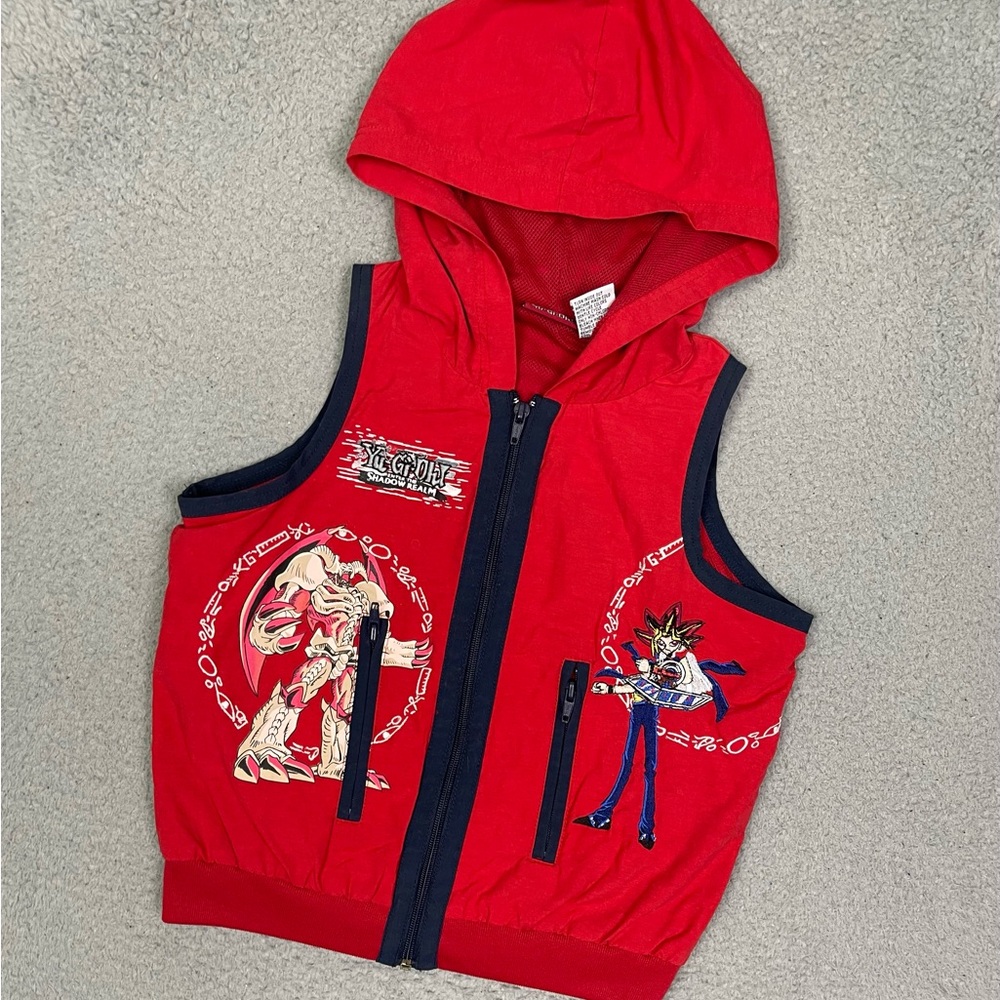 Kids Vintage 1996 Yu-Gi-Oh vest